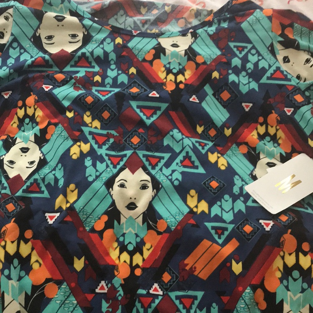 LuLaRoe Disney Pocahontas Perfect T